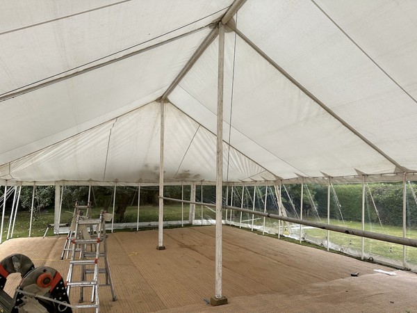 Second hand marquee for sale