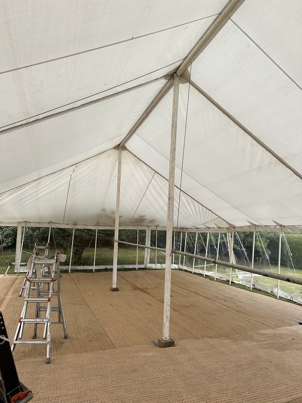 30ft x 75ft Traditional Marquee with Lining - Nottinghamshire 7