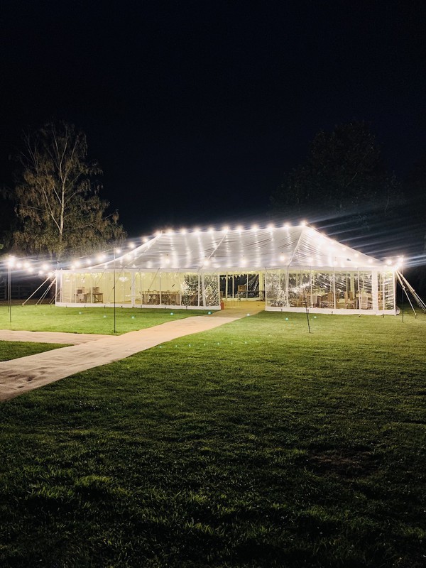 30ft x 75ft Traditional Marquee with Lining - Nottinghamshire 12