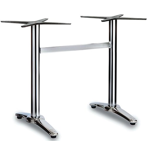 Secondhand 20x Single And 20x Double Chrome Table Legs For Sale Secondhand 20x Single And 20x Double Chrome Table Legs For Sale