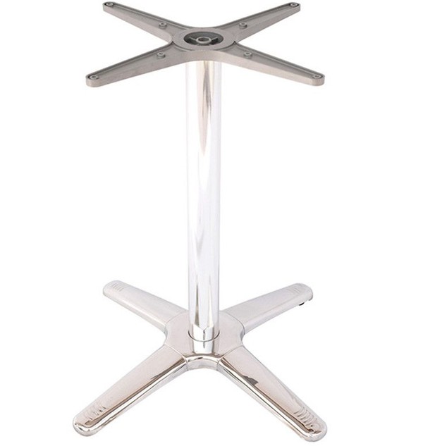 20x Single And 20x Double Chrome Table Legs For Sale