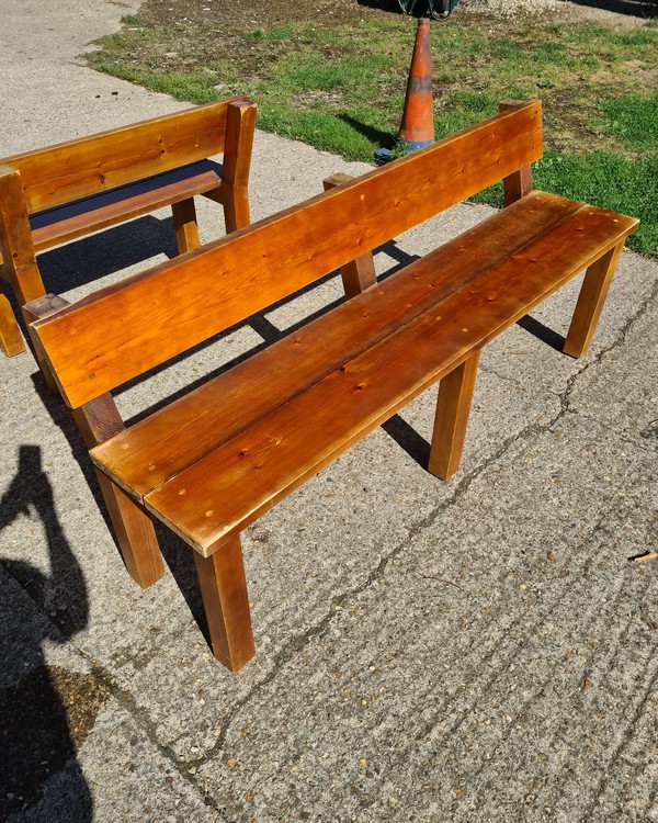 Secondhand Ceremony Benches from Wedding Venue For Sale