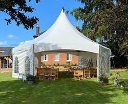 Secondhand Used 10m Hexagon Marquee For Sale