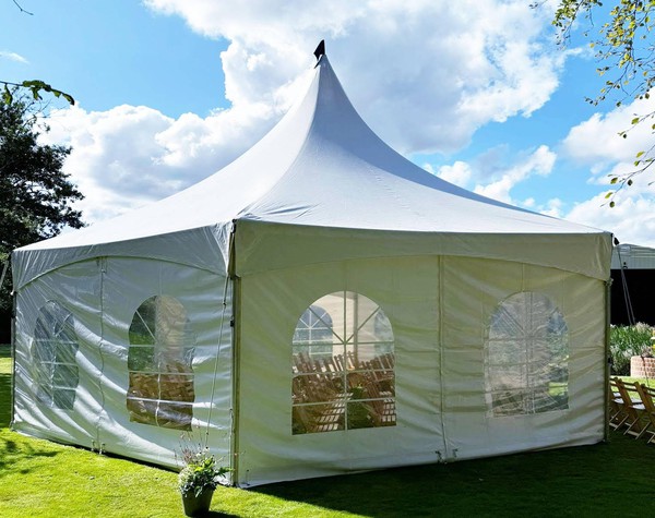 Used 10m Hexagon Marquee