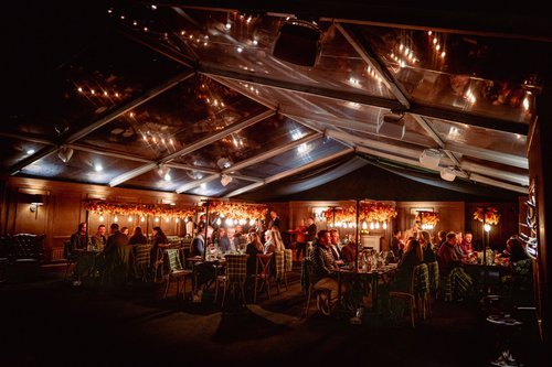 Secondhand Hoecker 12m x 21m Marquee with Bespoke Interior and Solid Floor For Sale Secondhand Hoecker 12m x 21m Marquee with Bespoke Interior and Solid Floor For Sale