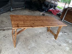 Secondhand Rustic Trestle Tables For Sale