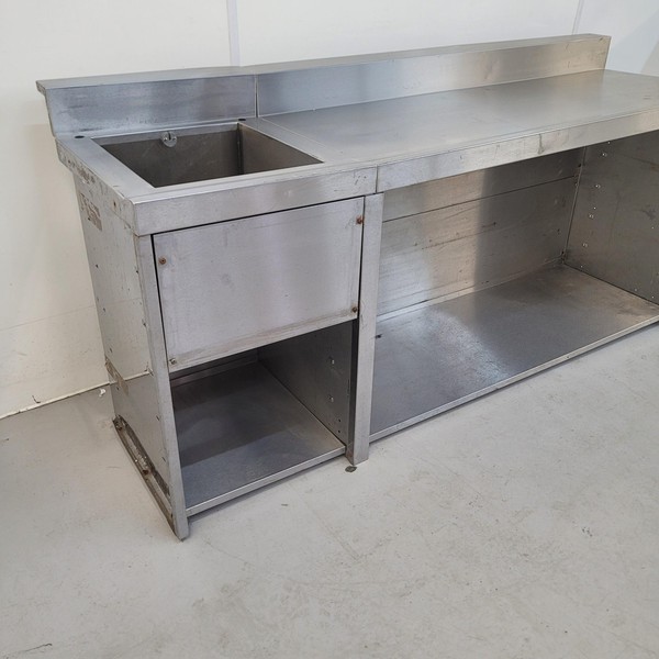 Buy Used Stainless Steel Single Bar Sink