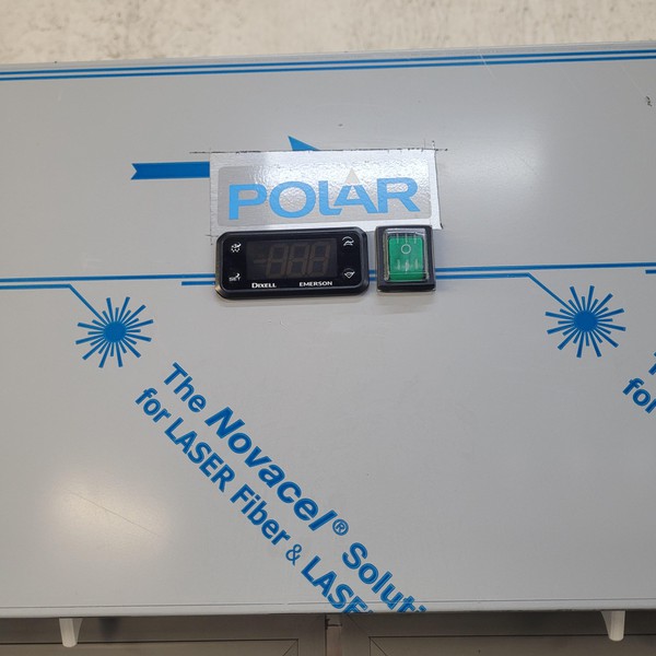 Polar Double Stainless Door Upright Fridge