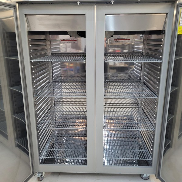 Polar Double Stainless Door Upright Fridge for sale