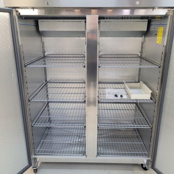 Commercial double door freezer