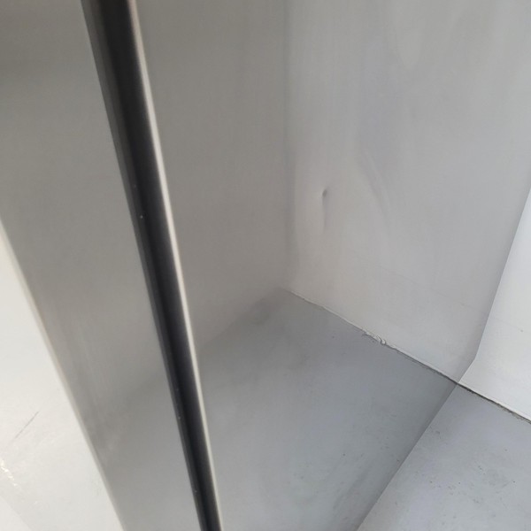 Stainless double freezer