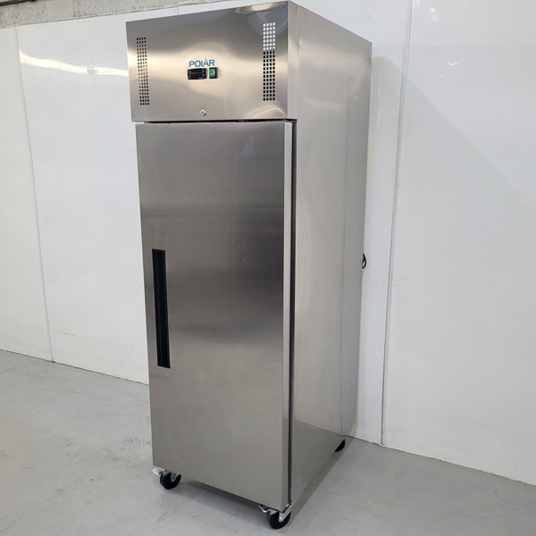 New B Grade Polar Single Stainless Door Freezer 600L G593