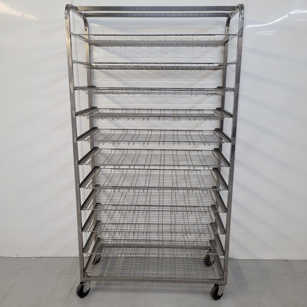 Secondhand Used 11 Tier Bakery Cooling Rack For Sale