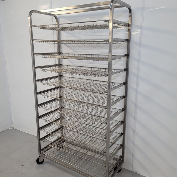 Secondhand Used 11 Tier Bakery Cooling Rack For Sale