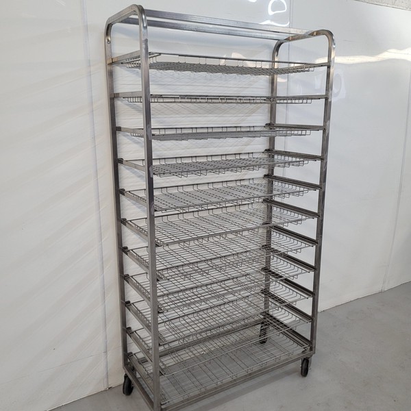 Secondhand Used 11 Tier Bakery Cooling Rack For Sale