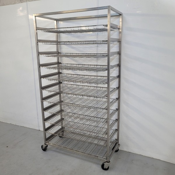 Secondhand Used 11 Tier Bakery Cooling Rack For Sale