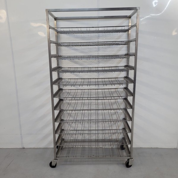 Secondhand Used 11 Tier Bakery Cooling Rack For Sale