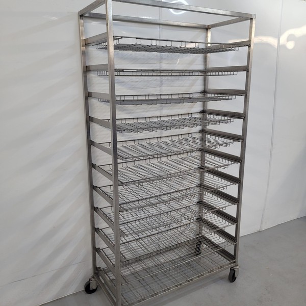 Secondhand Used 11 Tier Bakery Cooling Rack For Sale