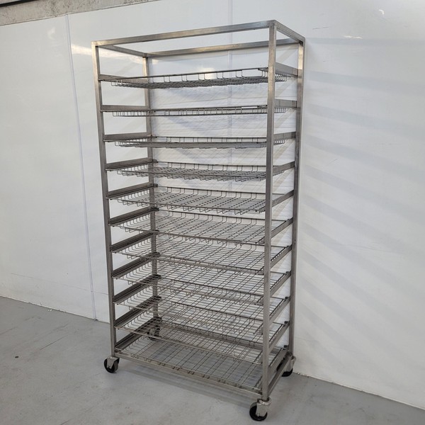 Secondhand Used 11 Tier Bakery Cooling Rack For Sale