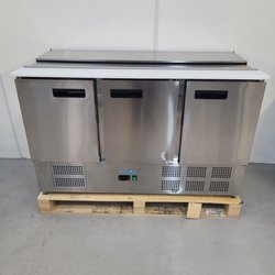 Polar Triple Door Saladette Fridge