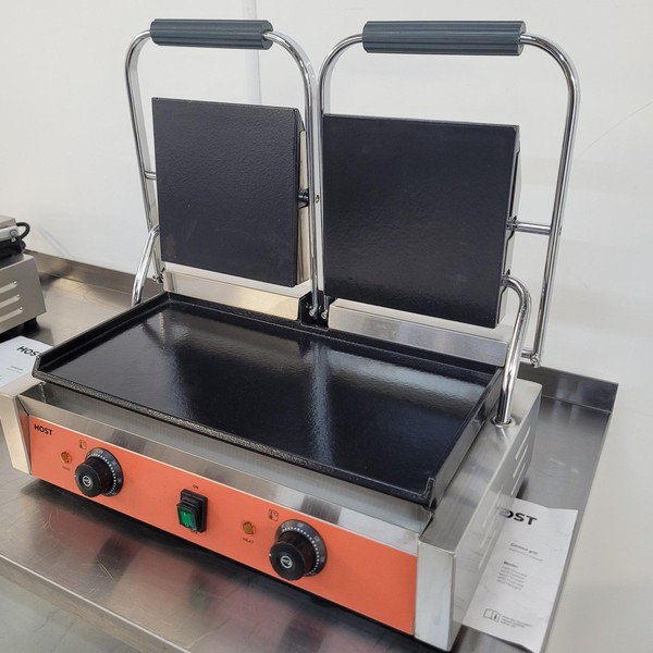 Double panini grill