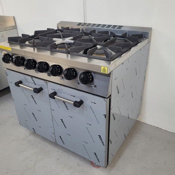 Buy Buffalo 6 Burner Range Cooker CT253