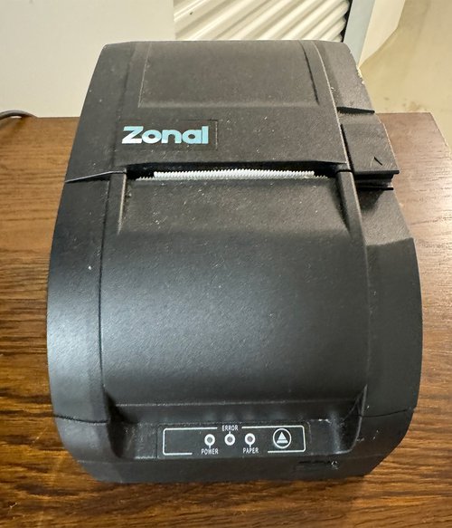 Zonal receipt printer Zonal receipt printer