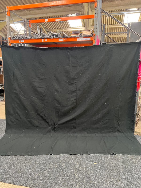 Black 3m x 3m marquee lining