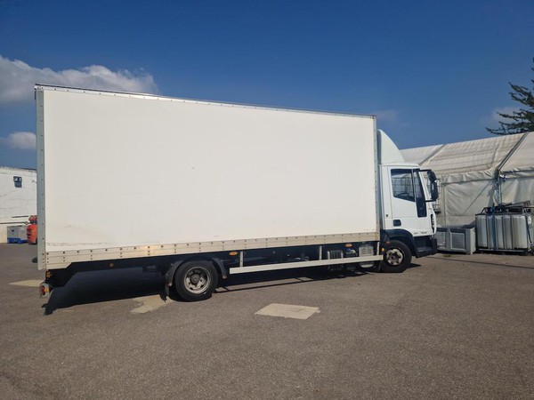 White 2014 Iveco Eurocargo Box Truck 7.5tonne