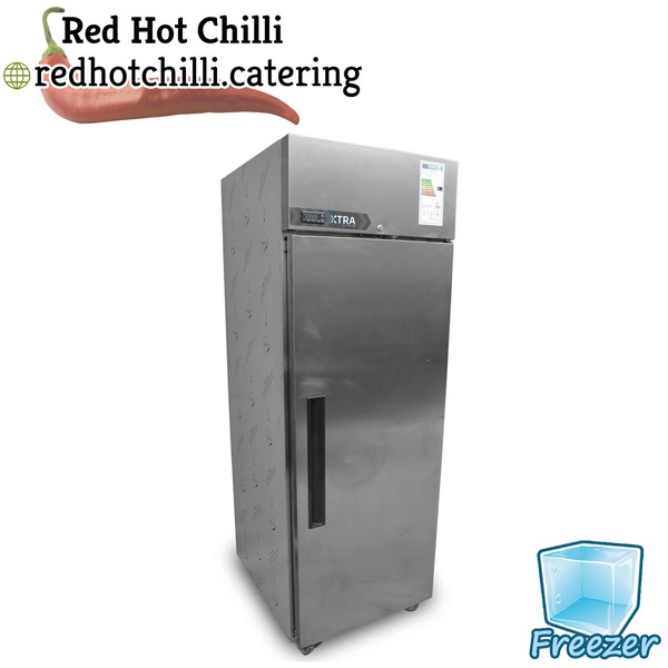 Upright single freezer