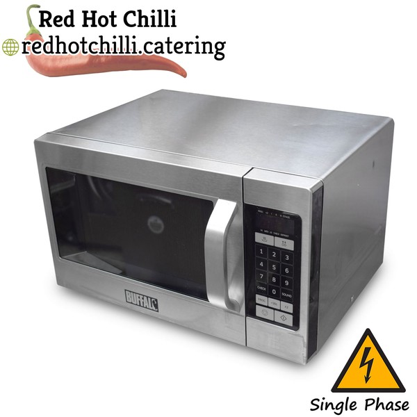 Buffalo 1100W Programmable Microwave (Ref: RHC8482)