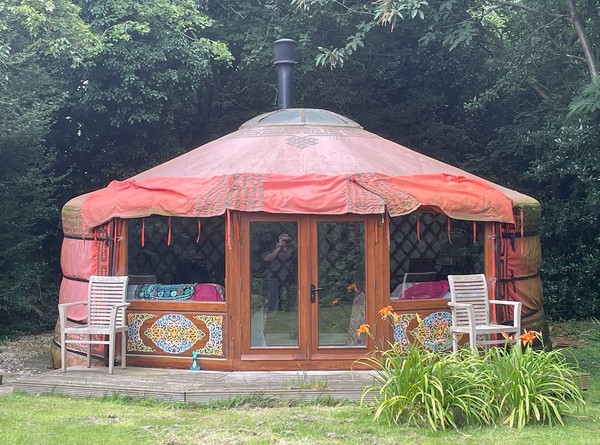 Secondhand Used 6.2m Diameter Mongolian Yurt For Sale