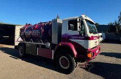 Secondhand Man 4X4 Vacuum Tanker For Sale