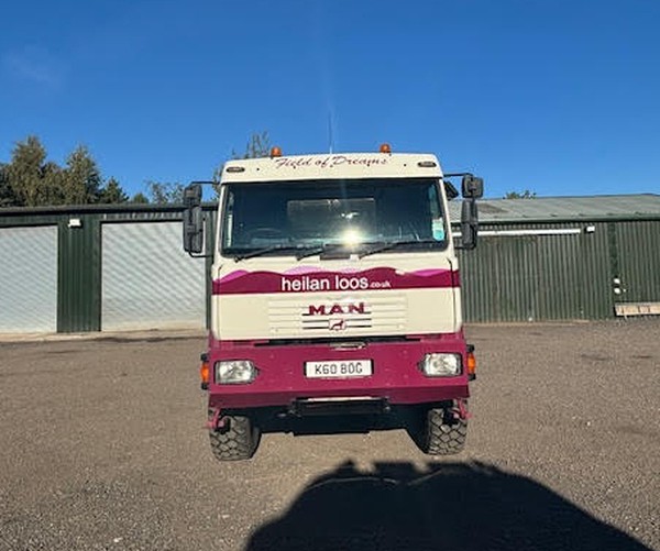 Man 4X4 Vacuum Tanker For Sale