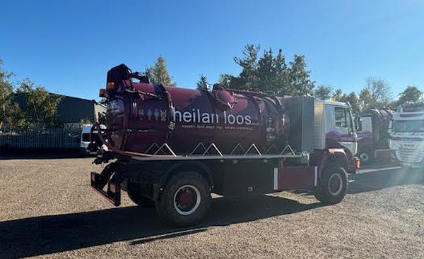 Used Man 4X4 Vacuum Tanker For Sale