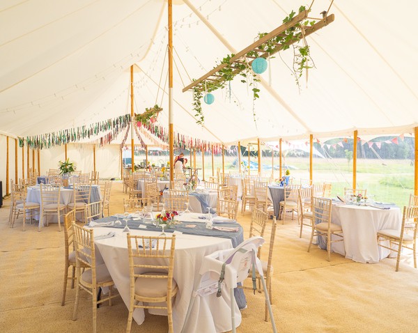 Secondhand 9x21m Barkers Petal Pole Marquee For Sale