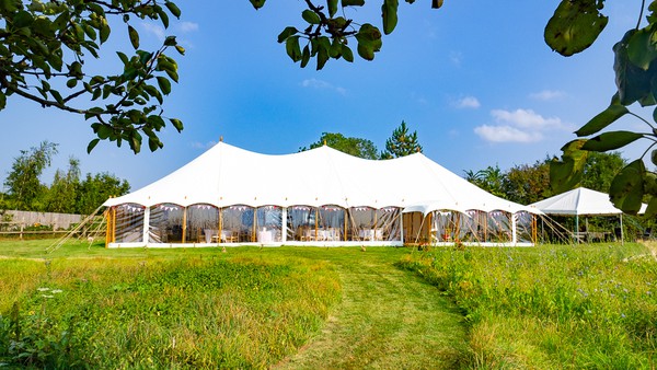 Secondhand 9x21m Barkers Petal Pole Marquee For Sale