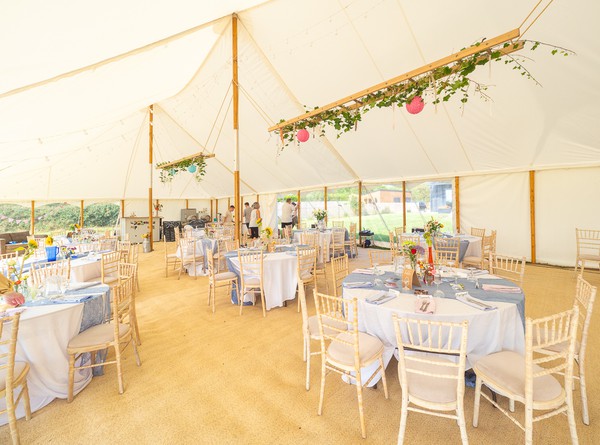 Secondhand 9x21m Barkers Petal Pole Marquee For Sale