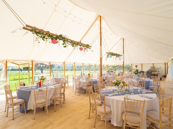 Secondhand 9x21m Barkers Petal Pole Marquee For Sale