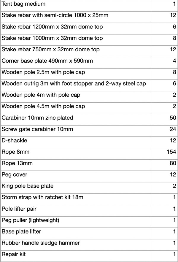 New 12x15 DTS Flex FR750 Stretch Tent For Sale