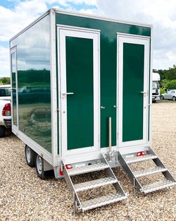 3 bay toilet trailer for sale