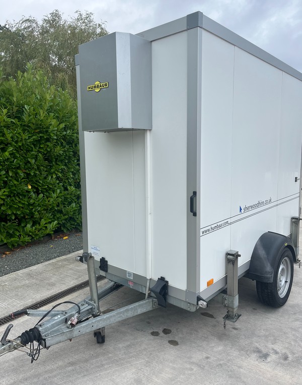 Secondhand Humbaur 2.5m Fridge Trailer