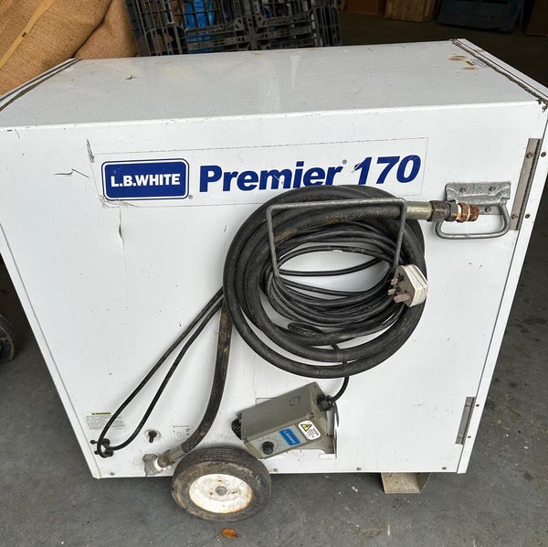 LB White Premier 170 Indirect Gas Heater With Diffuser - Cambridgeshire 8