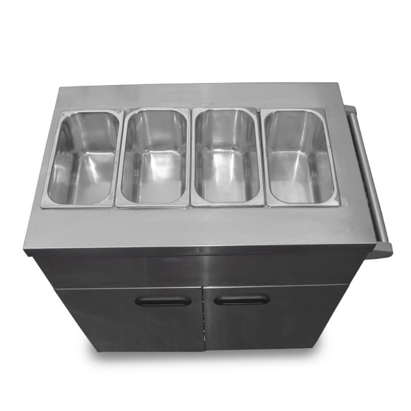 bain marie with hot cupboard