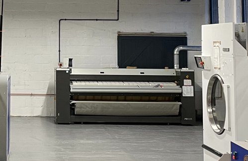 Secondhand Girbau PB5125 Ironer LPG For Sale Secondhand Girbau PB5125 Ironer LPG For Sale