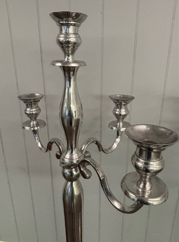 Pair Of Floor Standing Candelabra