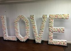 5ft Floral 'Love' Letters For Sale