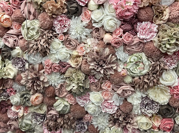 Round Flower Wall Backdrop For Sale