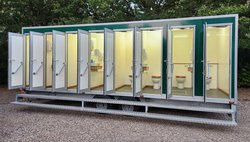 Secondhand 8 Bay Toilet Trailer For Sale