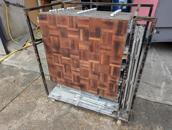 Secondhand Parquet Dancefloor For Sale